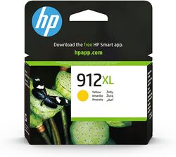 HP 912XL High Yield Original Ink Cartridge 3YL83AE Yellow